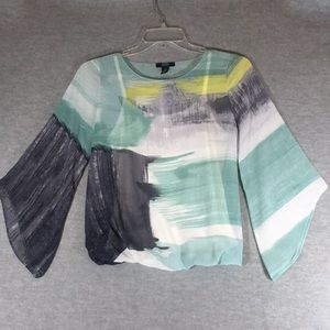 ALFANI Art-To-Wear Tie Dye Festival Boho Bohemian Peasant Renascence w/ Tank